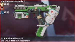 Skin Légendaire Remède alternatif en français ou The Alternative Remedy en anglais pour l'arme Alternator du jeu vidéo apex legends