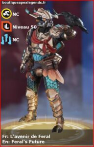 skin pour bloodhound: L'avenir de Feral en français ou Feral's Future en anglais , du jeu apex legends