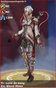 skin pour catalyst: Lune de sang en français ou Blood Moon en anglais , du jeu apex legends