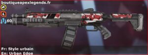 Skin Rare Style urbain en français ou Urban Edge en anglais pour l'arme EVA-8 du jeu vidéo apex legends