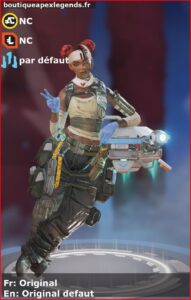 skin pour lifeline: Original en français ou Original defaut en anglais , du jeu apex legends