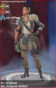 skin pour mad maggie: Original en français ou Original defaut en anglais , du jeu apex legends