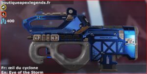 Skin Épique œil du cyclone en français ou Eye of the Storm en anglais pour l'arme Prowler du jeu vidéo apex legends