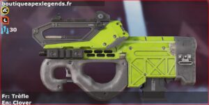 Skin Commun Trèfle en français ou Clover en anglais pour l'arme Prowler du jeu vidéo apex legends