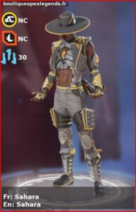 skin pour seer: Sahara en français ou Sahara en anglais , du jeu apex legends