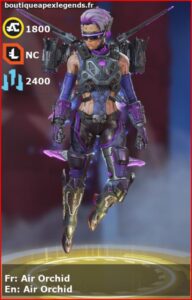 skin pour valkyrie: Air Orchid en français ou Air Orchid en anglais , du jeu apex legends