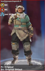 skin pour vantage: Original en français ou Original defaut en anglais , du jeu apex legends