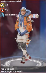 skin pour wattson: Original en français ou Original defaut en anglais , du jeu apex legends