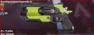 Skin Commun Trèfle en français ou Clover en anglais pour l'arme Wingman du jeu vidéo apex legends