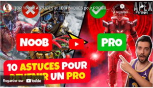 Miniature video youtube Top 10 des astuces et technique Apex Legends selon WillDT11