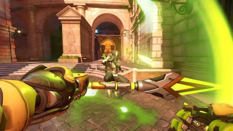 Overwatch 2 orisa javelot spin