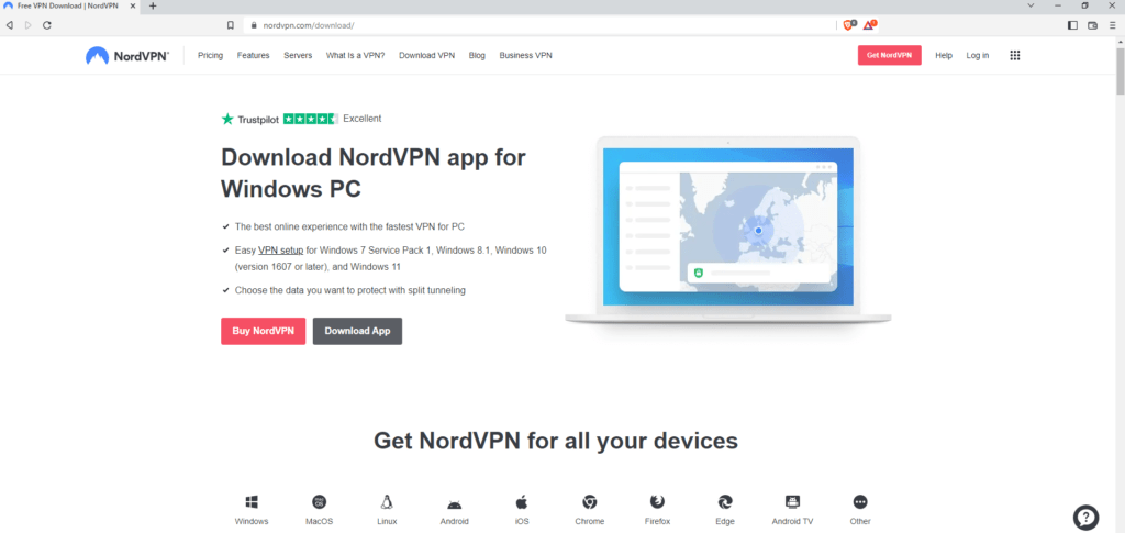 téléchargement nordvpn