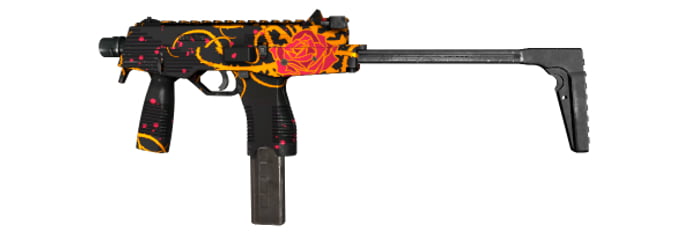 cs2 skin mp9 rose-iron