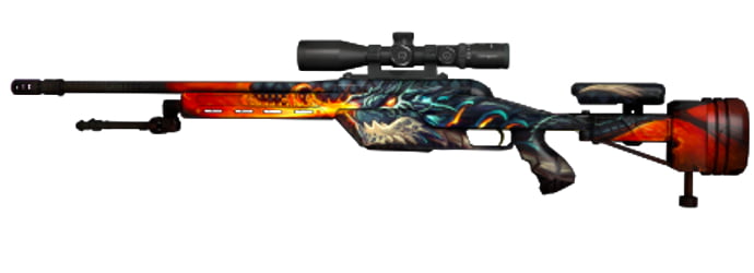 cs2 skin ssg 08 dragon fire