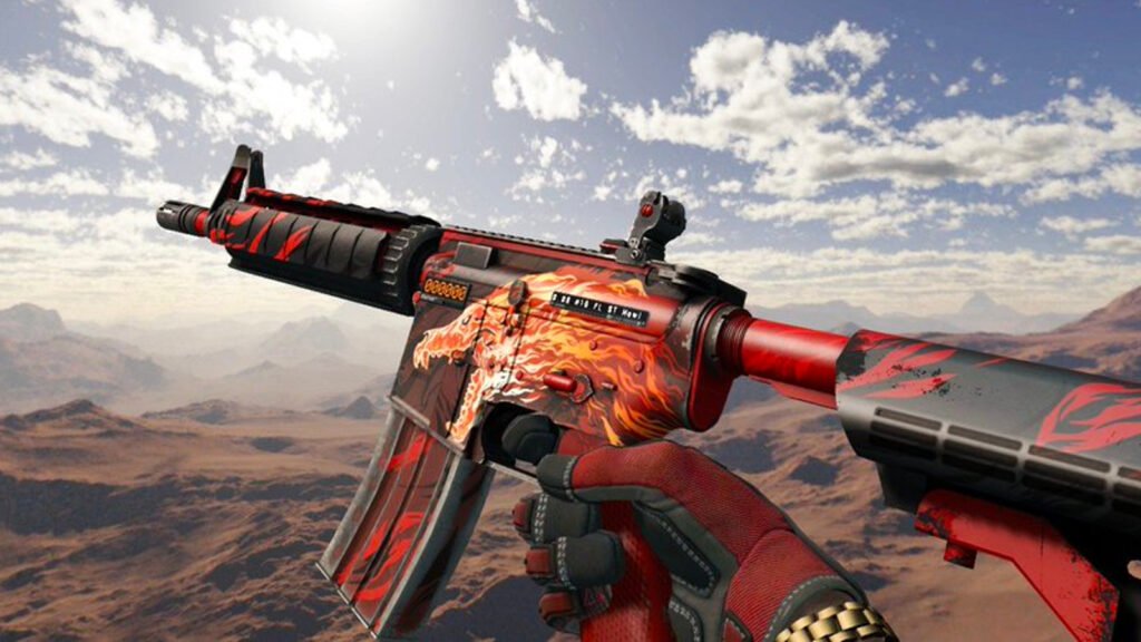 M4A4 Hurlement : 3 000 $ - 15 000 $ skins les plus chers de CS2 et CSGO