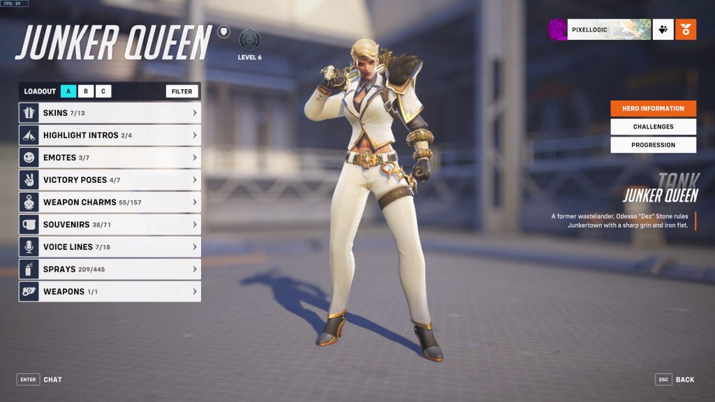 meilleurs skin Overwatch 2 Junker reine