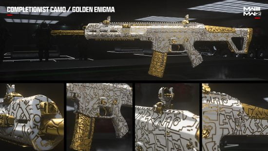 mw3 camouflage golden enigma