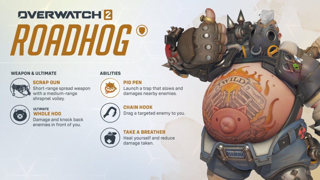 overwatch 2 roadhog rework compétences