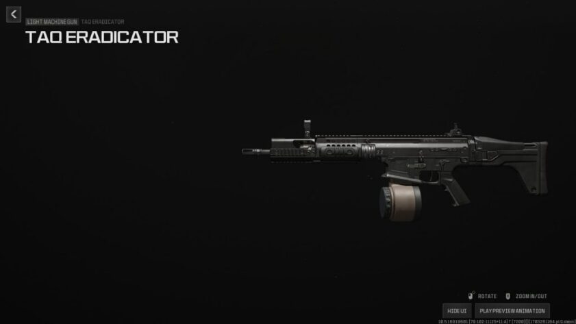 meilleure classe taq eradicator MW3 accessoires