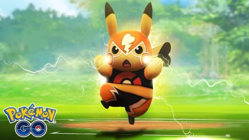 Pikachu Libre dans Pokemon Go