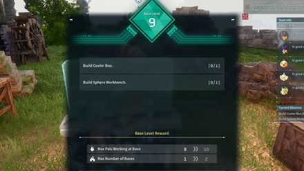 6. Accomplir des Missions pour Augmenter le Niveau de la Base dans Palworld