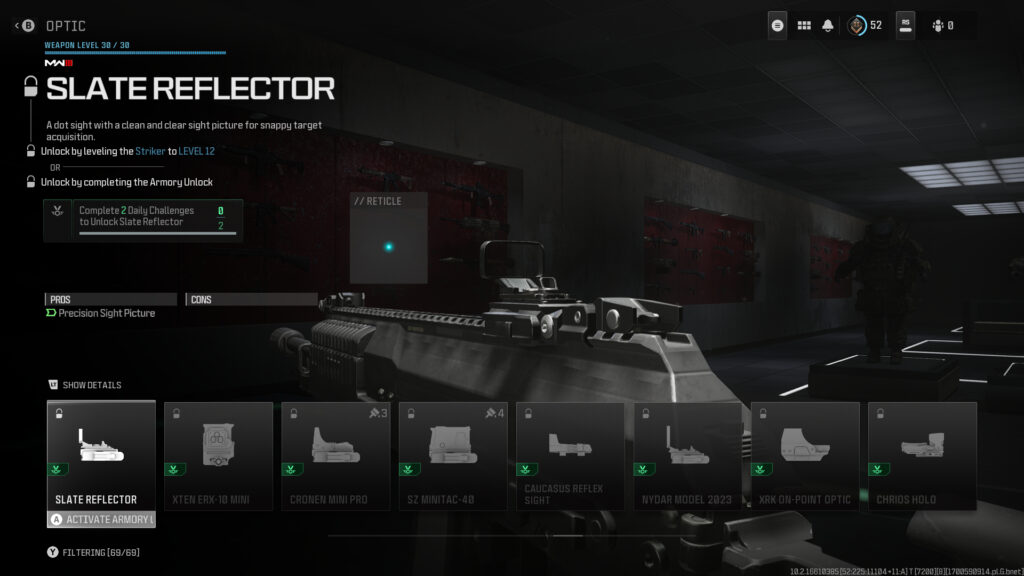 Comment débloquer le Slate Reflector dans MW3