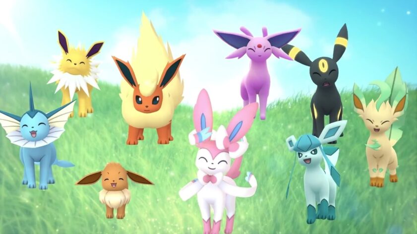 Comment faire évoluer Évoli dans Pokémon Go en Nymphali, Phyllali, Givrali, Noctali, Mentali, Aquali, Voltali et Pyroli