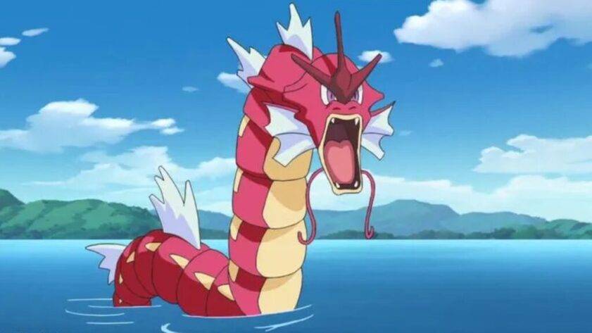 Léviator rouge pokemon