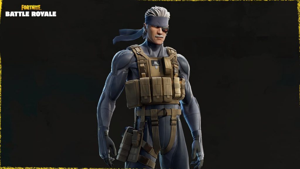 Solid Snake débarque dans la mise à jour 28.10 de Fortnite