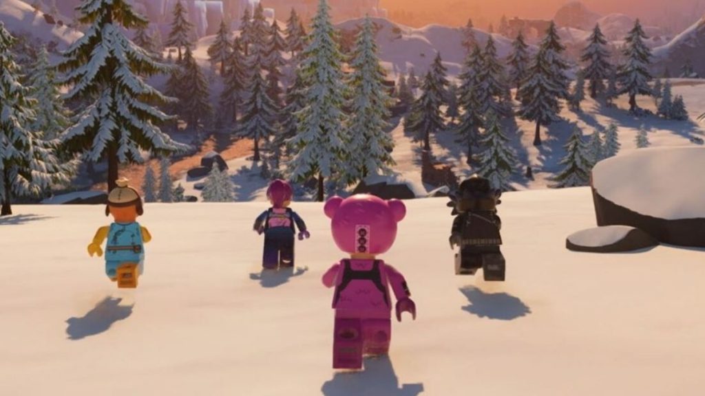 terre de givre LEGO Fortnite