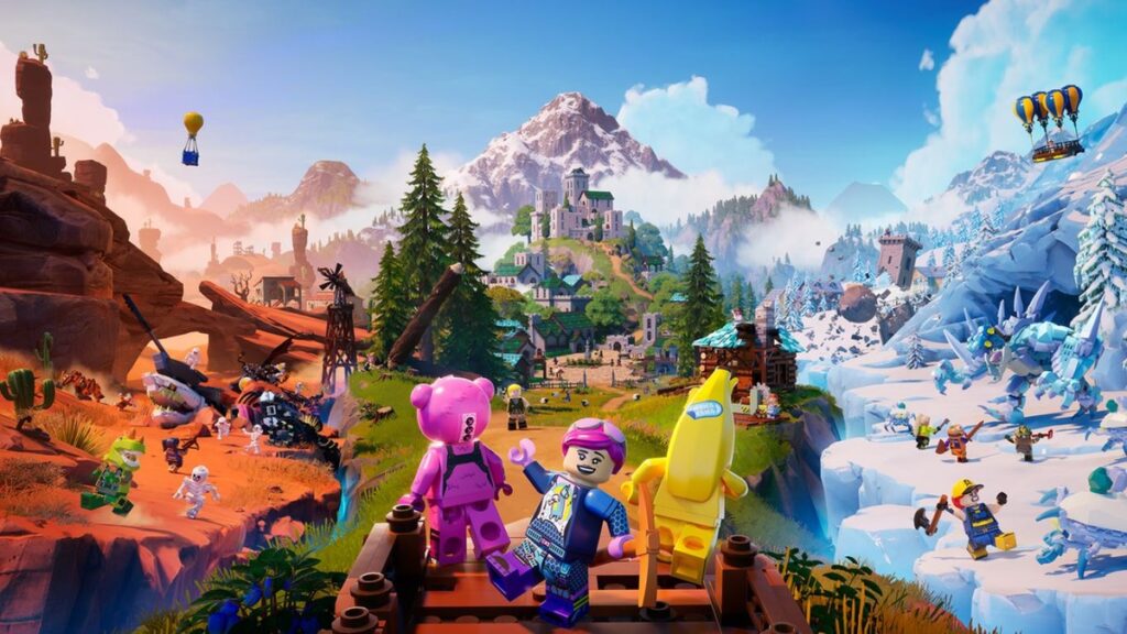 Tout savoir sur les Biomes dans LEGO Fortnite