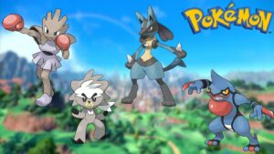 Toutes les faiblesses et résistances des Pokémon de type Combat