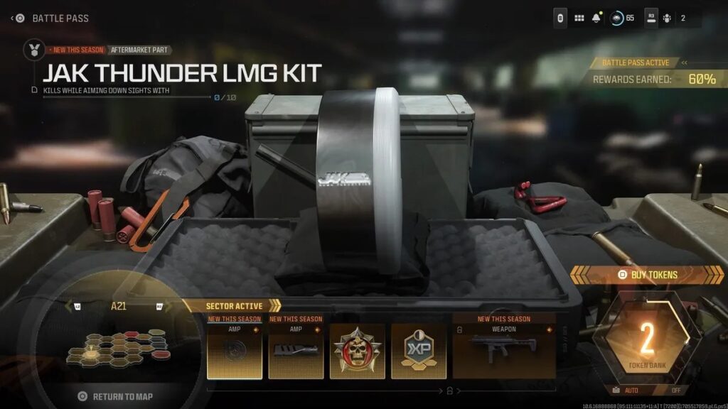 Comment débloquer le Kit JAK Thunder LMG dans MW3