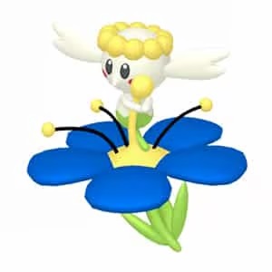 Flabébé bleu pokemon