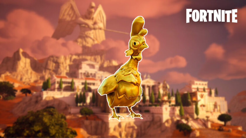 Poules en Or dans Fortnite