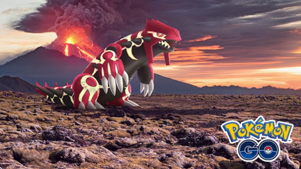 Meilleures Pokemon et contre pour le raid Tokorico dans Pokemon Go - promo groudon