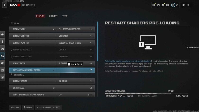 Vérifications préalables pour  corriger l'éclatement de paquets dans MW3 et la perte de paquets dans Modern Warfare 3