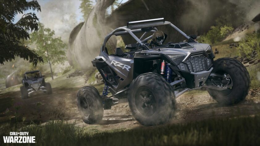 Nouveau véhicule dans Warzone Saison 4 Polaris RZR