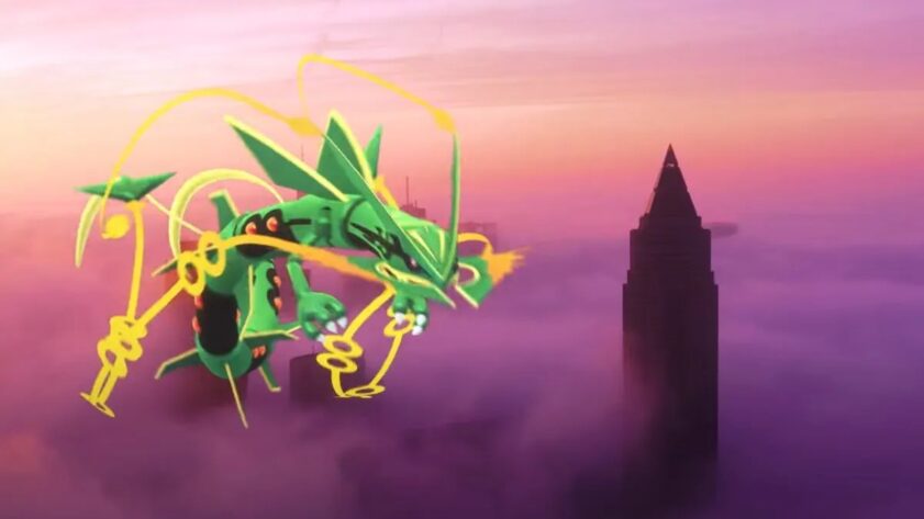 Les Raids Élites de Mega Rayquaza dans Pokémon Go