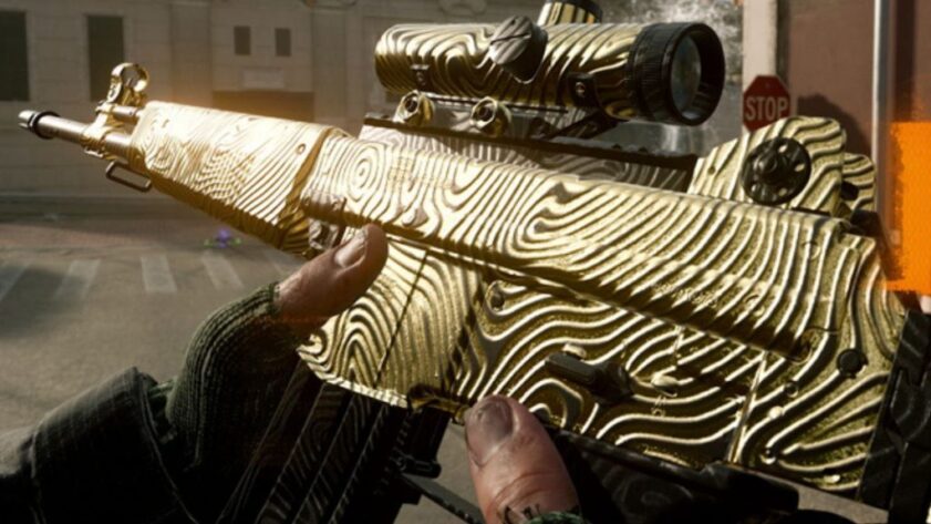 Zombies Black Ops 6 camouflage Mystic Gold