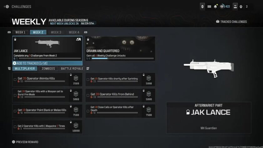 Comment obtenir le JAK Lance dans MW3 et Warzone