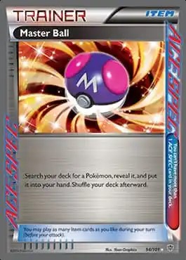 carte Pokémon Master ball ACE SPEC Rare